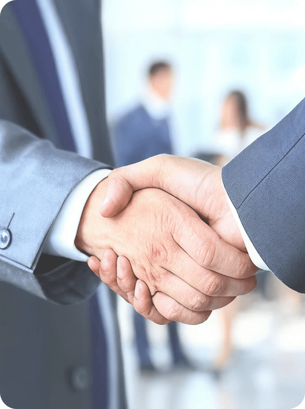 Professional Banking Handshake