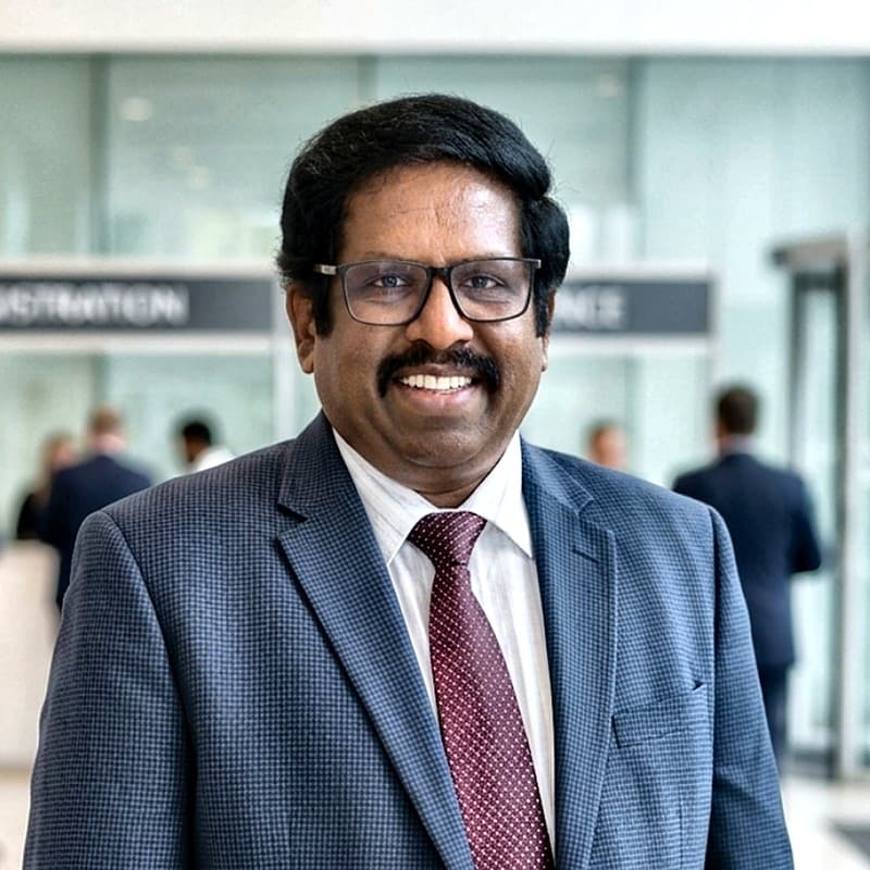 Portrait of Ksnv Subba Rao, Ambassador, BankersKlub Mentor and Ambassador Programme