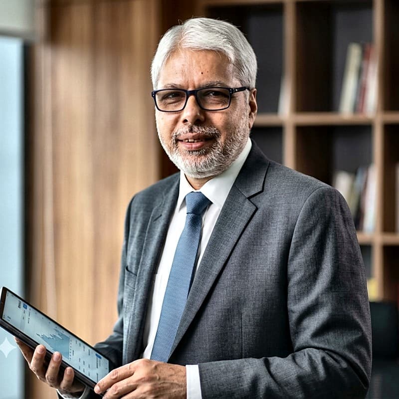 Portrait of Rakesh Khanna, Mentor, BankersKlub Mentor and Ambassador Programme